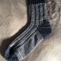 One finished sock